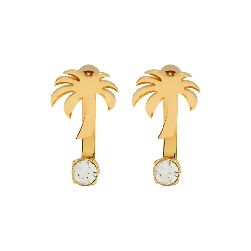 PALM ANGELS Logo Shaped Earrings-0