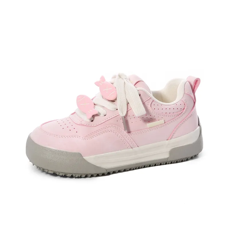 Lovely You Lightweight Anti-Slip And Wear-Resistant Low-Top Skateboard Shoes Women's-49