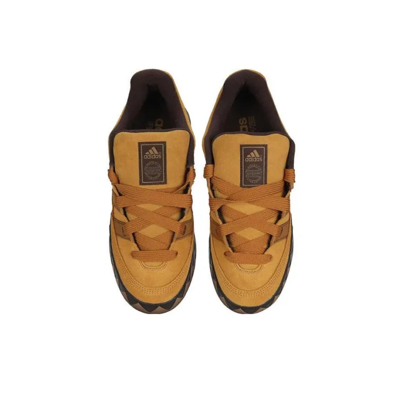 Adidas ADIMATIC Anti Slip Wear Resistant Low Top Skateboard Shoes Unisex Brown-2