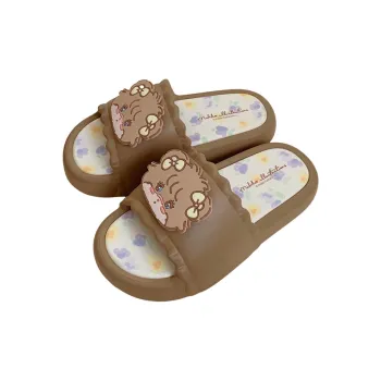 SHIGUDE Slippers Women's, Light Brown