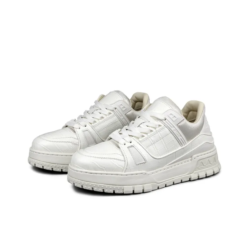 XIE SHE Slip-Resistant Lightweight Breathable Low-Top Skateboard Shoes Men's-6