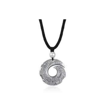 Chongqing Gold Store 999 Fine Silver Necklaces Men's