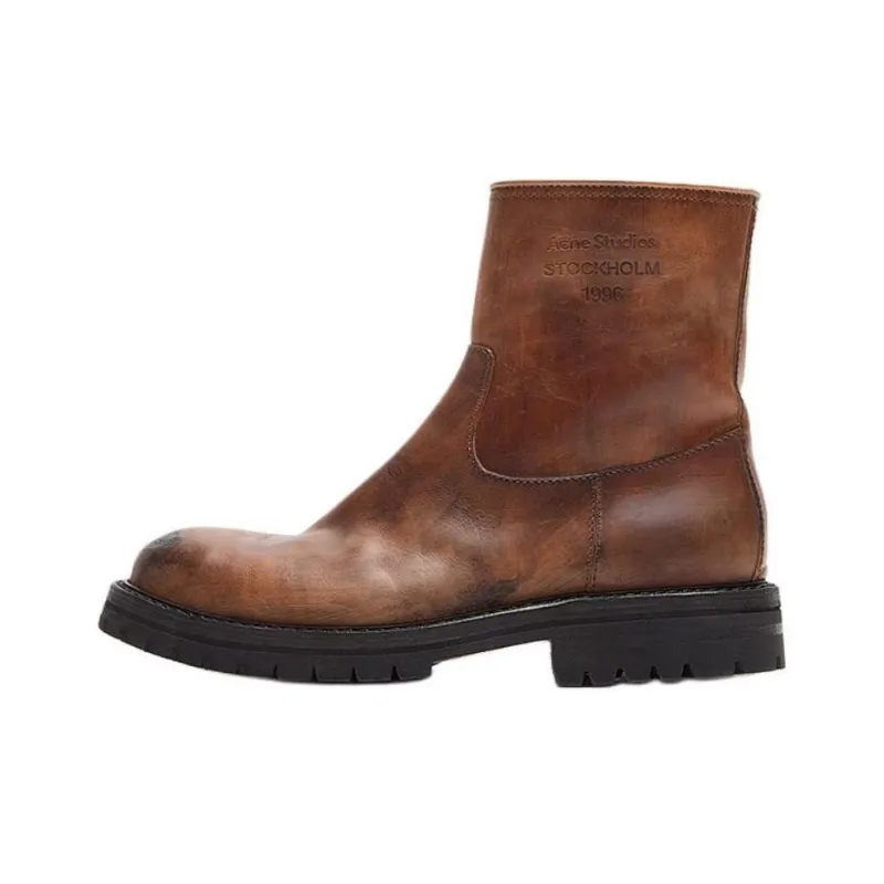 Acne Studios Ankle Boots Men's Brown-0