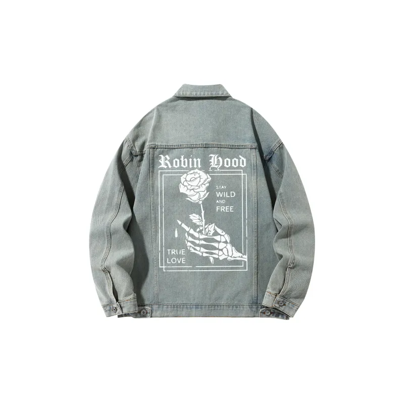 ROBINHOOD Denim Jackets Unisex-1