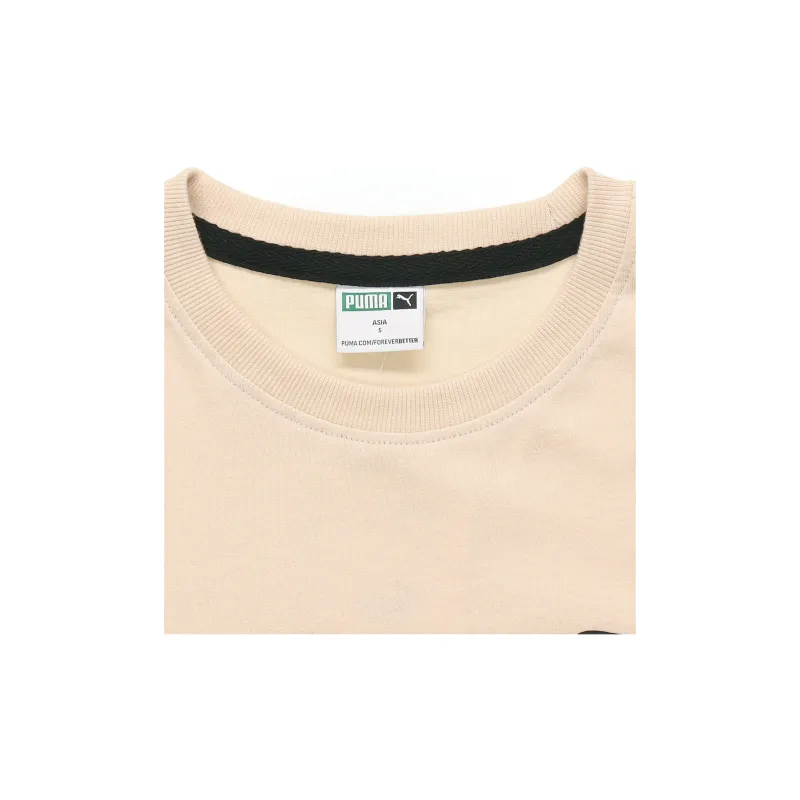 PUMA Elevate Tape T Shirts Men Apricot-2