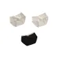 Heather Gray+White+Black