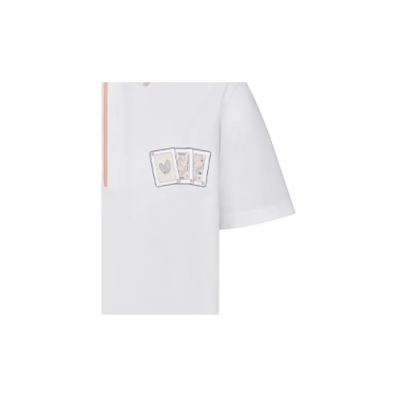 DIOR Quarterly New Products Polo Shirts Men White-4