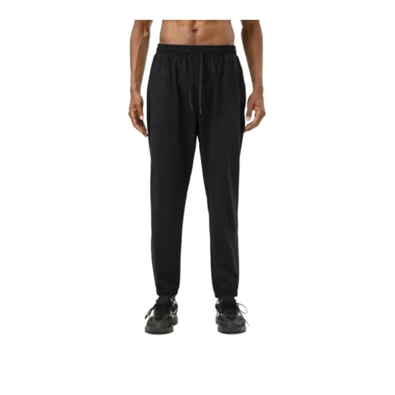 Alo Yoga SS25 Knitted Sports Pants Men's Black-0
