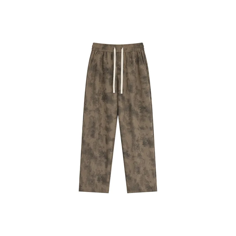 A.X.S.K Casual Pants Unisex Brown-13