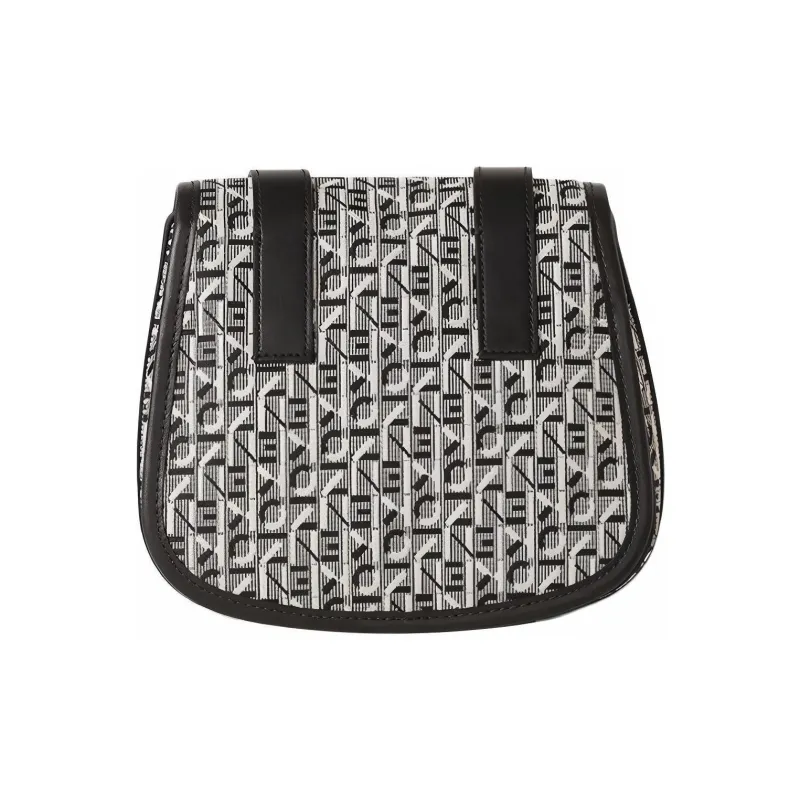 KENZO Messenger Bag Shoulder Bag Crossbody Bag Medium Size Unisex Gray-2