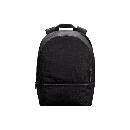 Lululemon Polyester Backpack Micro Unisex Black