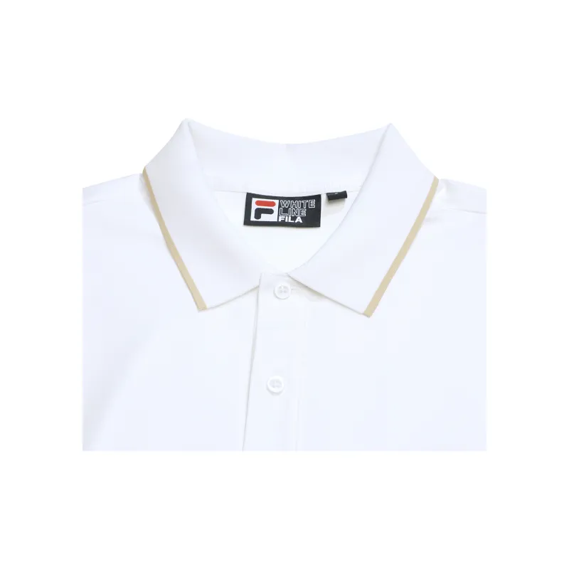 FILA Polo Shirt Men's Standard White-2