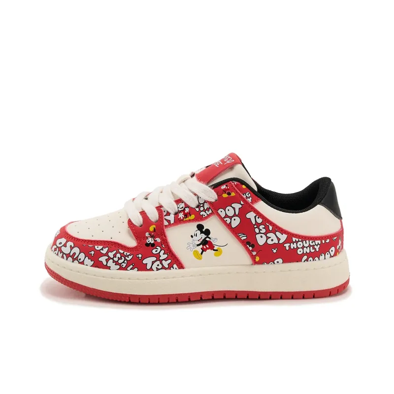Disney Slip-Resistant Anti-Kick Wear-Resistant Lightweight Cushioning Low-Top Kids' Skateboarding Shoes Kids'-0