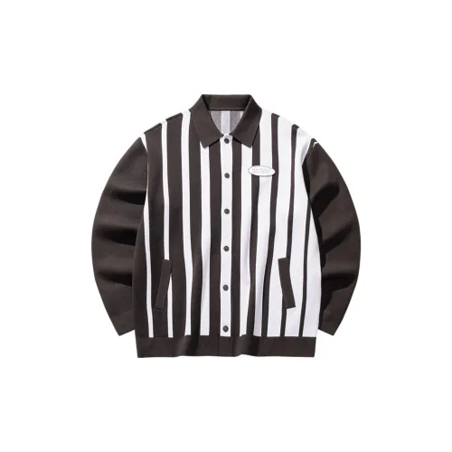 Anta Shirt Men's Charcoal Gray/Pure White