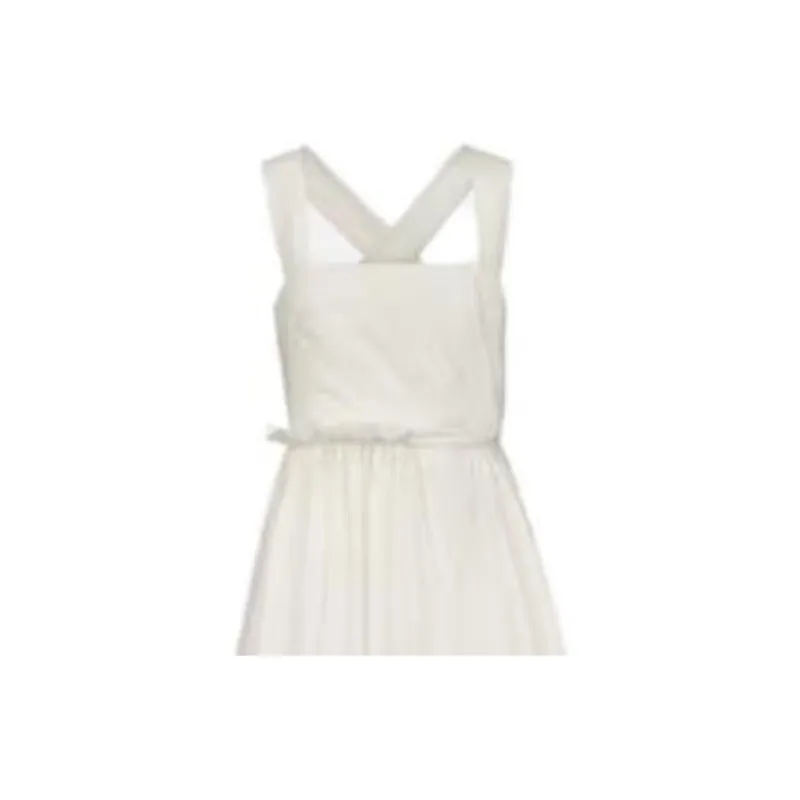 DIOR SS23 Sleeveless Dress Women's White-1