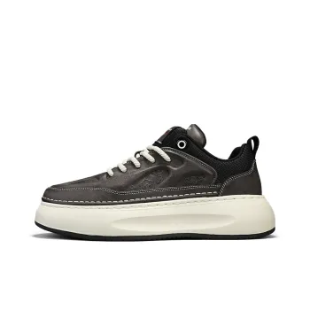 G.N.SHIJIA Anti Slip Wear Resistant Lightweight Breathable Height Increasing Low Top Skateboard Shoes Men's