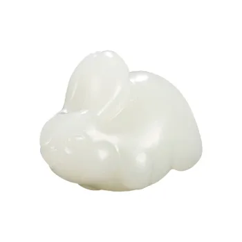 Treasure Pendants Pale Greenish White Jade Unisex