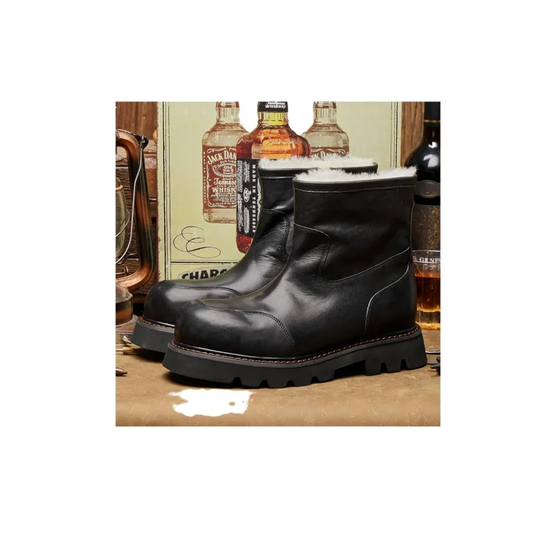 Fabrication Crew Snow Boots Men's Black-1