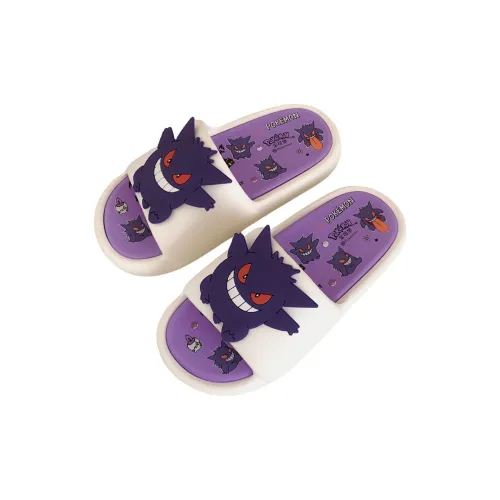 SHIGUDE x Pokemon Slippers Unisex, Cream White