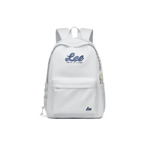 Lee Fabric Backpack Regular Unisex Cream White/Sea Salt Gray/Taro Purple