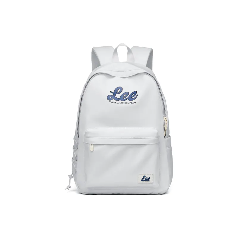 Lee Fabric Backpack Regular Unisex Cream White/Sea Salt Gray/Taro Purple-0