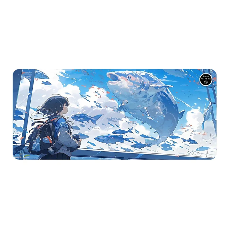 GULAN Dimension Girlish Mouse Pad Extra Large Heating Desk SJC740 749 For Students Dormitory Office Writing-2