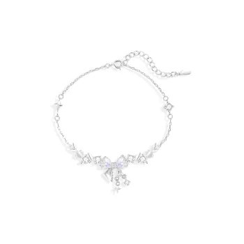 SINO GEM 999 Fine Silver Bracelets Women's