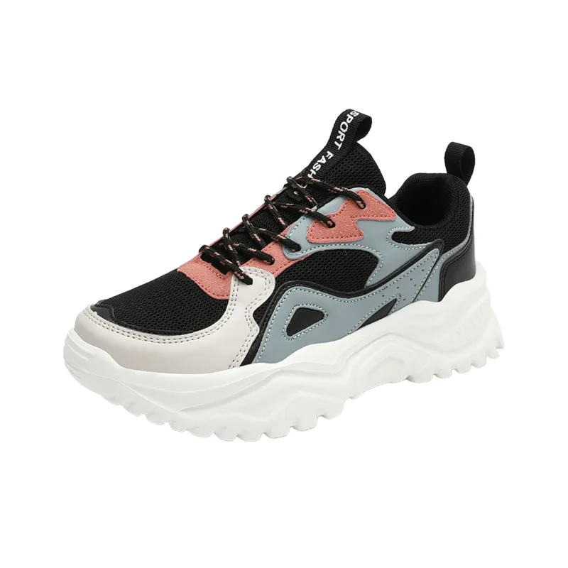 BUFFALO BOUND Cushioning Anti Slip And Wear Resistant Low Top Chunky Sneakers Unisex-23