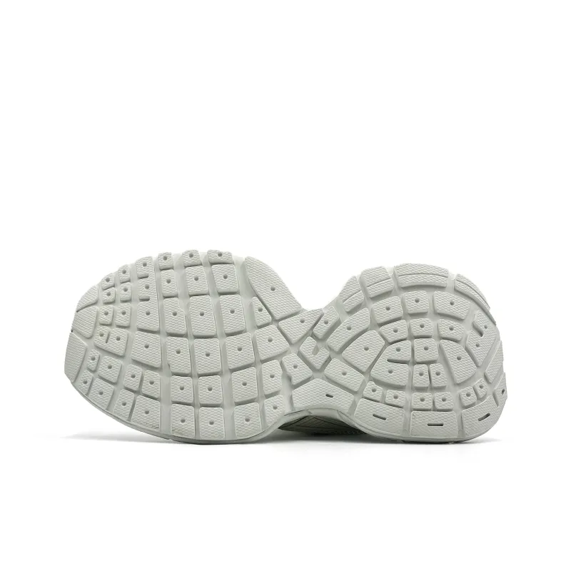 Hong Kong Meng Anti Slip And Wear Resistant Height Increasing Low Top Chunky Sneakers Unisex White-6