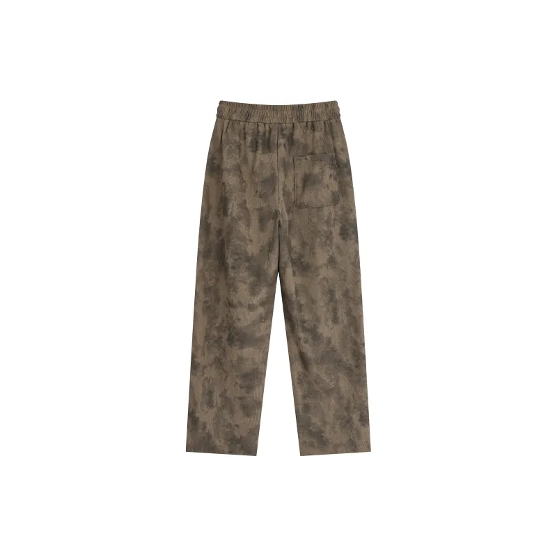 A.X.S.K Casual Pants Unisex Brown-14