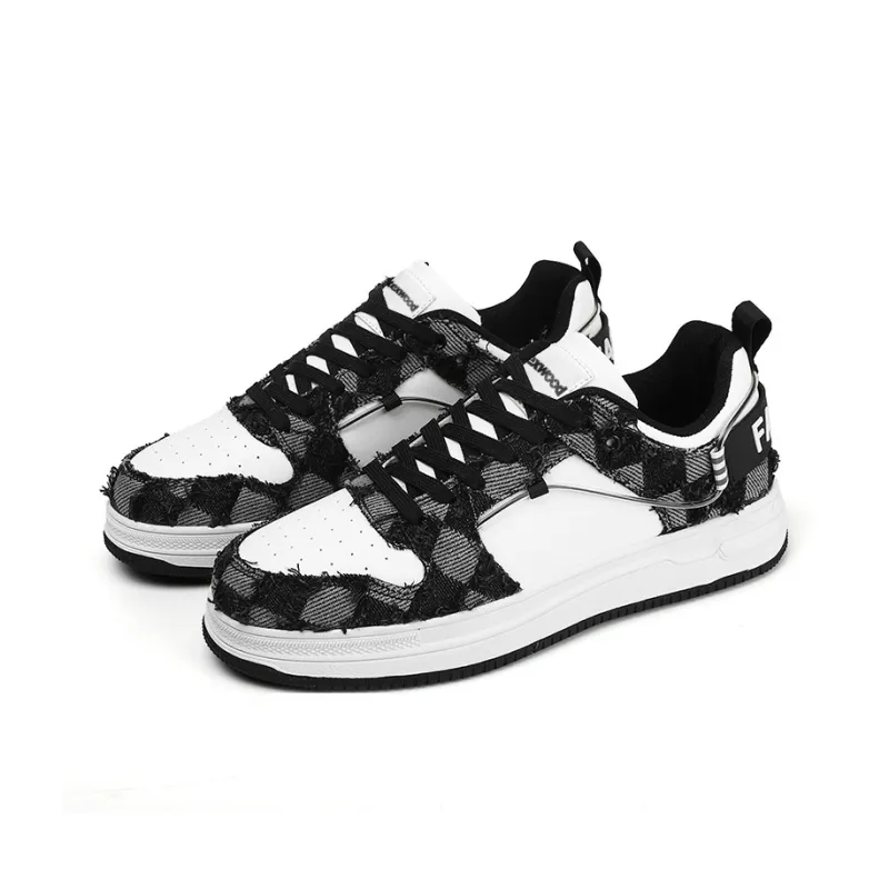 TEXWOOD Coverage Anti-Slip And Wear-Resistant Low-Top Skateboard Shoes Men's-3