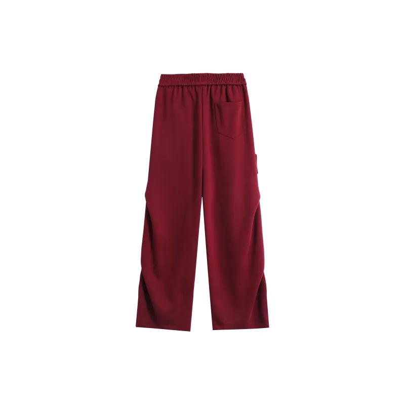 WKOOG Casual Pants Unisex Black-10