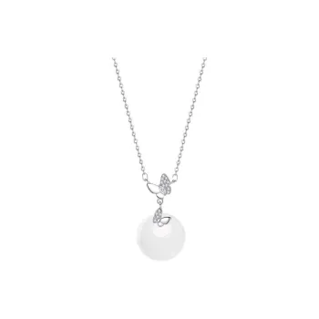 Emerald Chalcedony Necklaces Women's