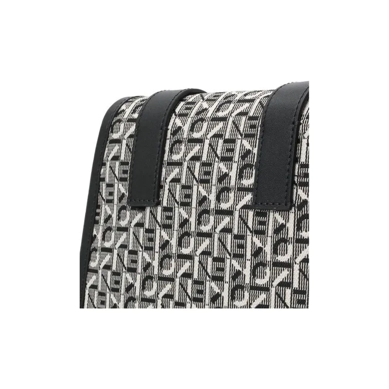 KENZO Messenger Bag Shoulder Bag Crossbody Bag Medium Size Unisex Gray-5