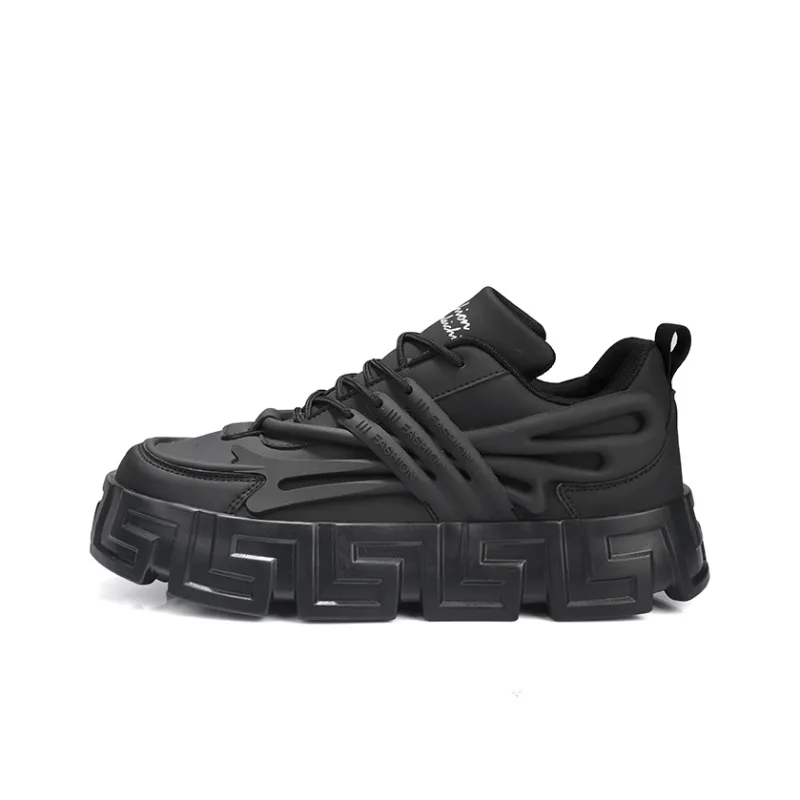 Jerden Smith Anti Slip And Wear Resistant Height Increasing Low Top Skateboard Shoes Men's-8