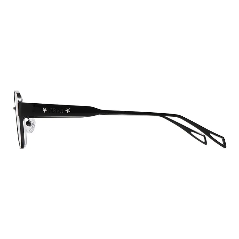 Prsr Titanium Oval Sunglasses Unisex-2