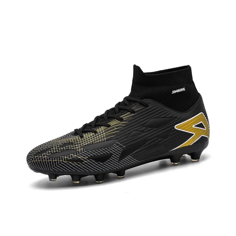 King Jinmai FG Rubber Long Studs Soccer Shoes Unisex-1