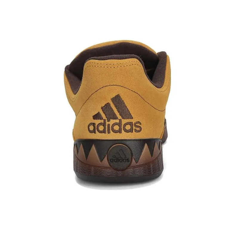 Adidas ADIMATIC Anti Slip Wear Resistant Low Top Skateboard Shoes Unisex Brown-3