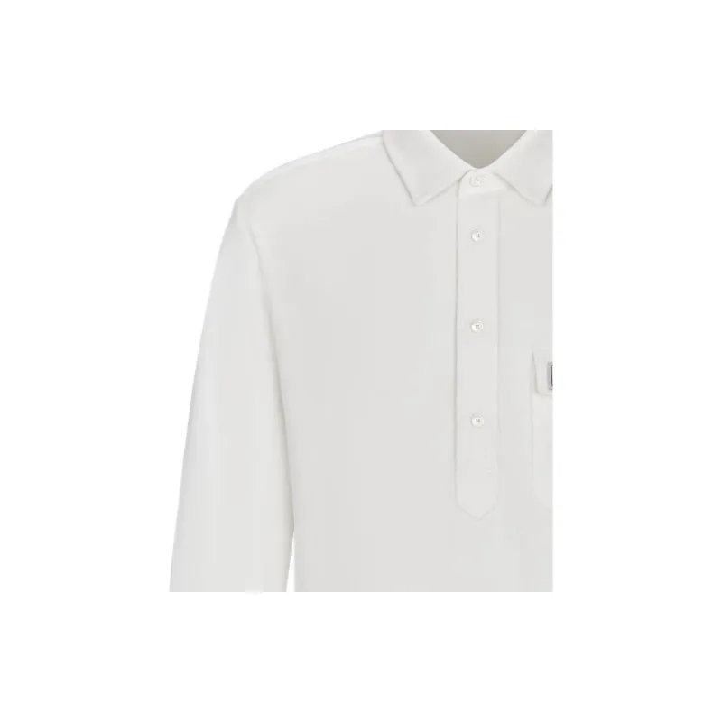 DIOR By Birkenstock Relaxed Fit Cd 1947 Longsleeved Polo Shirt-4