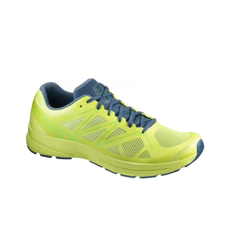 SALOMON Sonic Pro 2 Anti Slip Wear Resistant Low Top Running Shoes Men's Neon Green-1