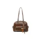 Brown-Vintage Bowling Bag[Disney Box Charm Included]