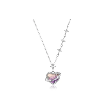 Chongqing Gold Store S925 Silver Necklaces Women's