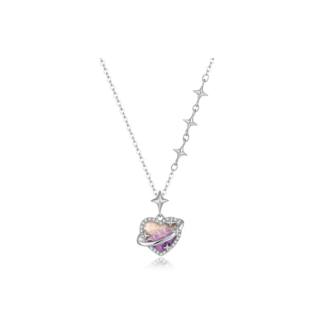 Chongqing Gold Store S925 Silver Necklaces Women's-0