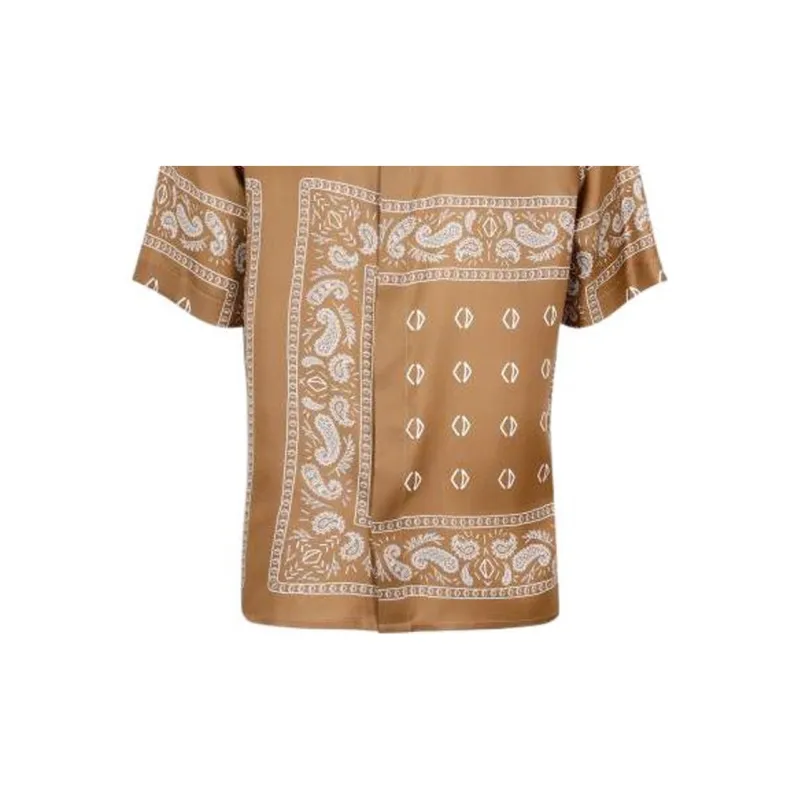 DIOR X Cactus Jack Short Sleeved Shirt With Bandana Motif-3