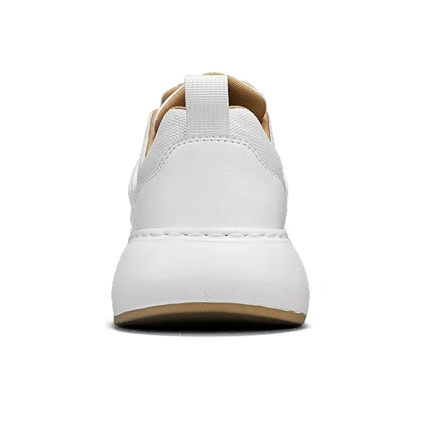 G.N.SHIJIA Anti Slip Wear Resistant Lightweight Breathable Height Increasing Low Top Skateboard Shoes Men's-12