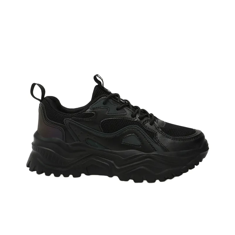 BUFFALO BOUND Cushioning Anti Slip And Wear Resistant Low Top Chunky Sneakers Unisex-12