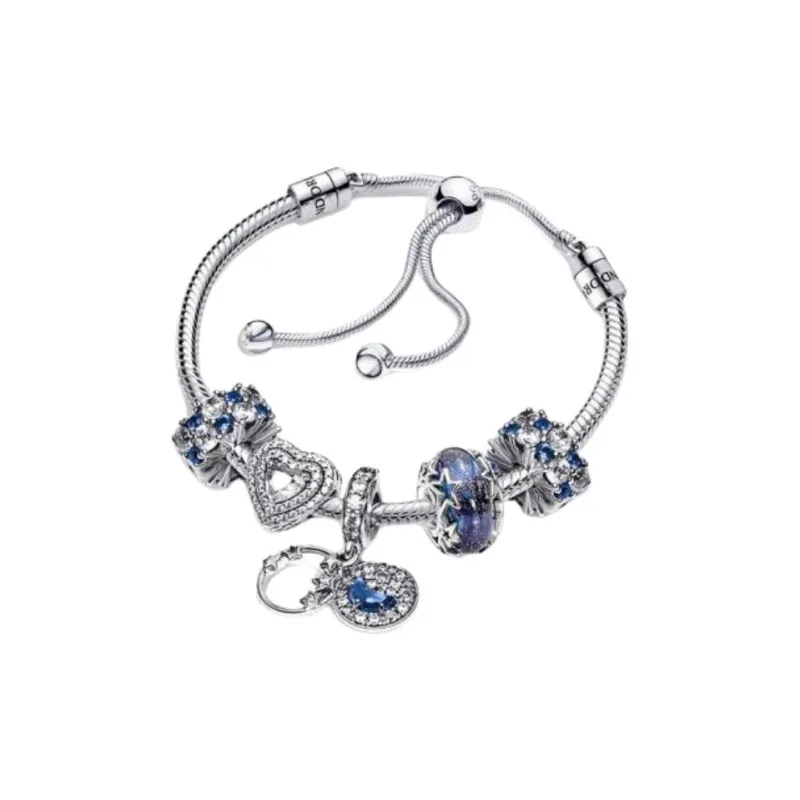 Pandora 925 Sterling Silver Bracelets Unisex Silver-0