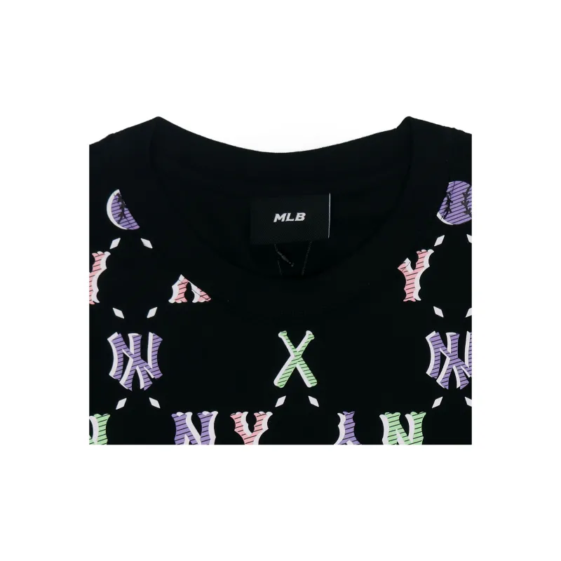 MLB Base Logo T Shirts Unisex Black-3