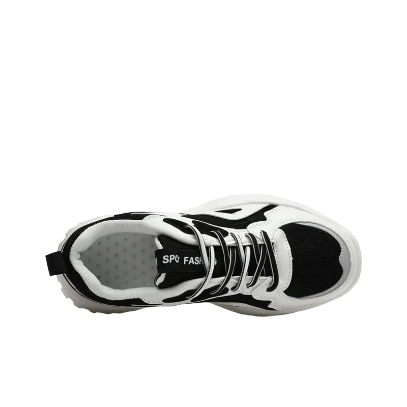BUFFALO BOUND Cushioning Anti Slip And Wear Resistant Low Top Chunky Sneakers Unisex-3
