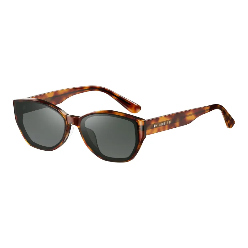 HORIEN Plate Frame Sunglasses Unisex-2